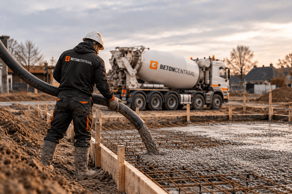 hoeveel beton nodig per m2